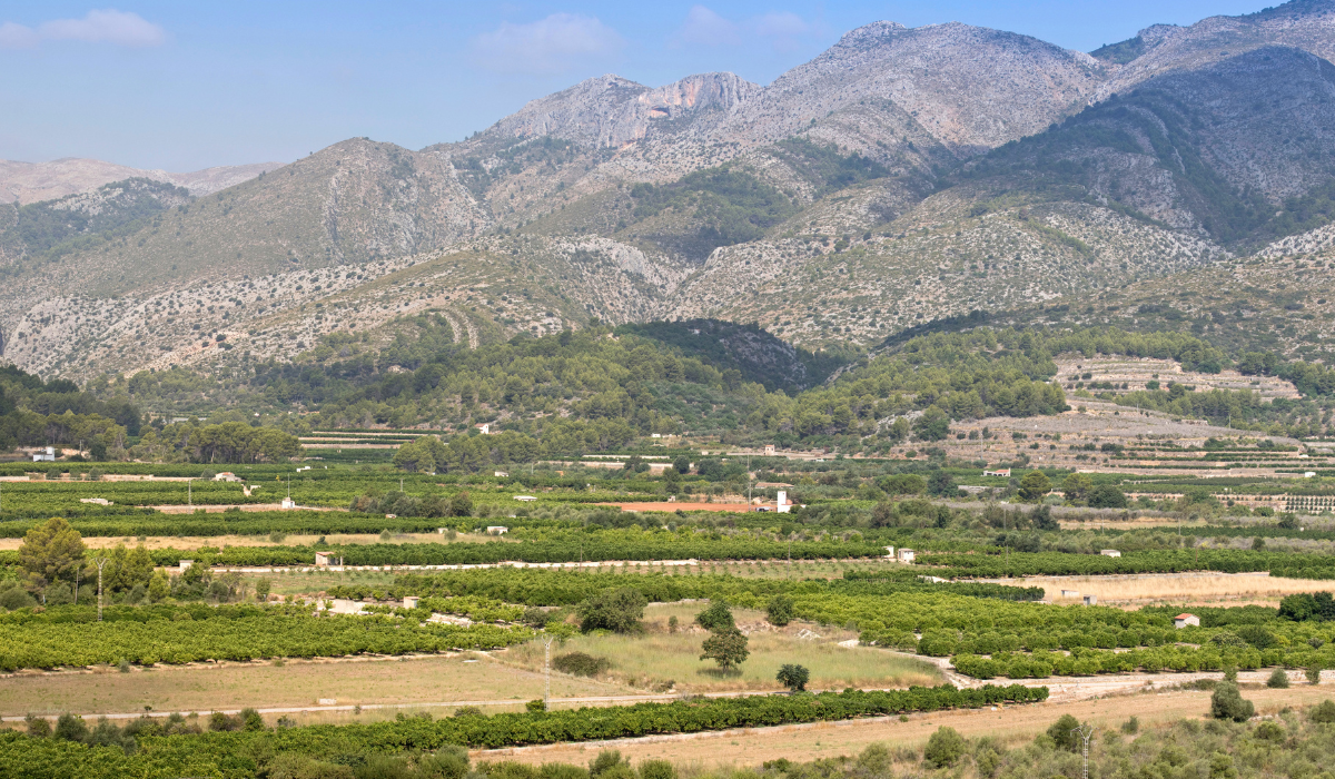 montaña de orba