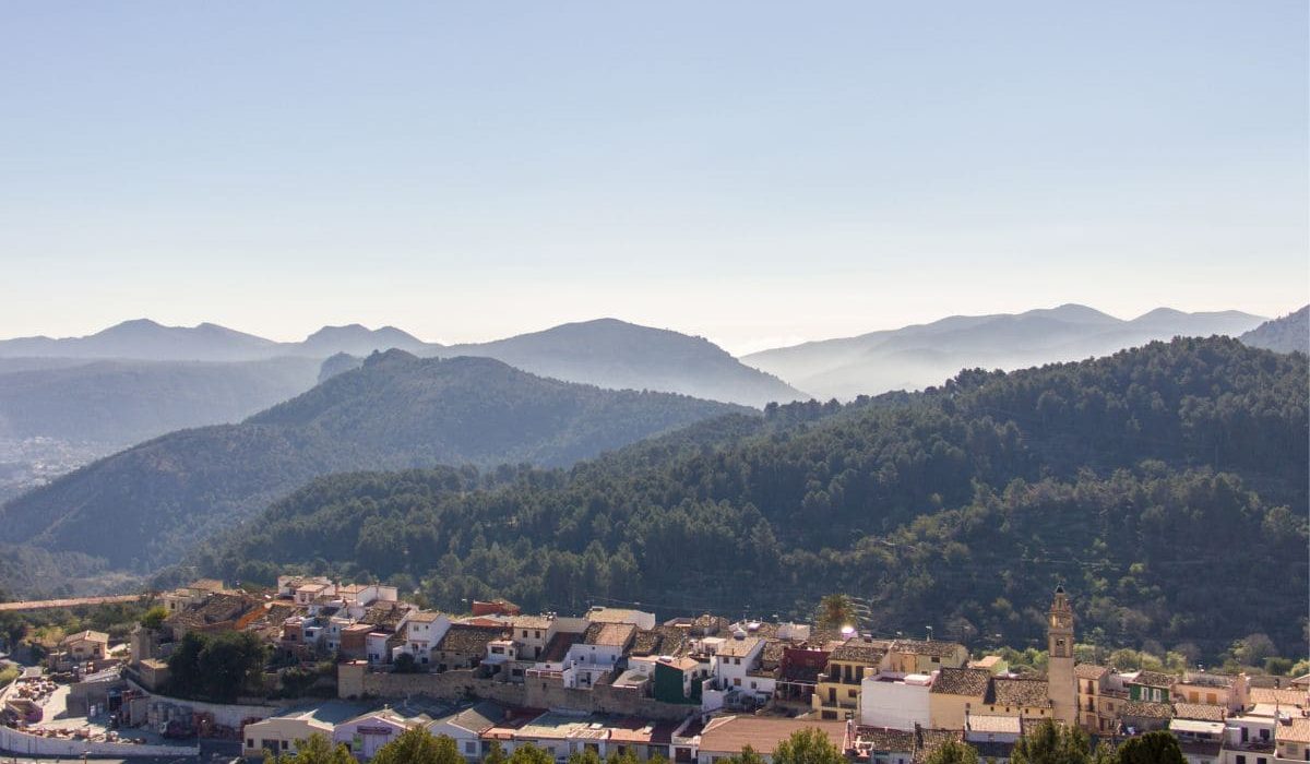 rutas de senderismo en la vall de laguar