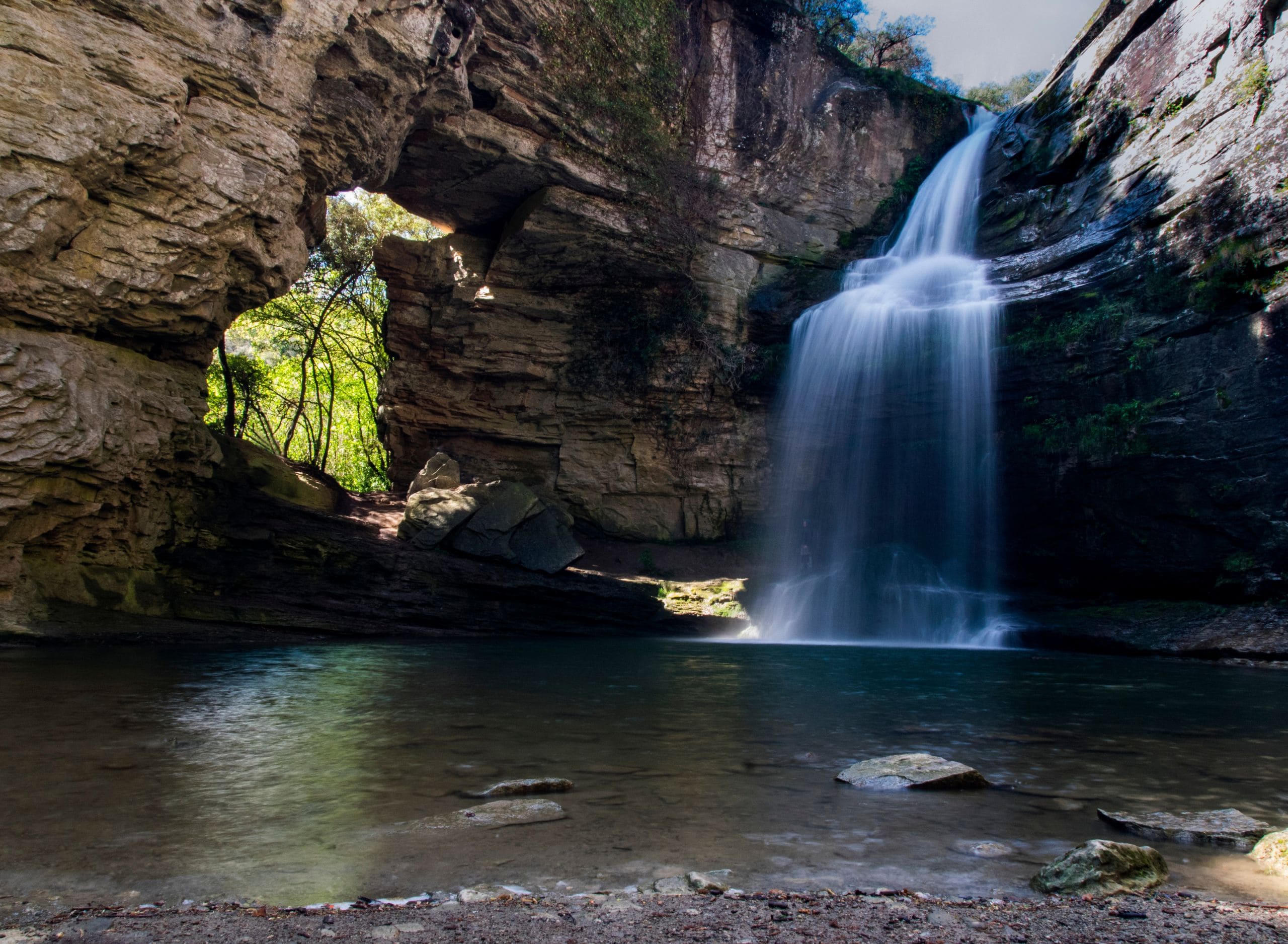 cascada de la foradada