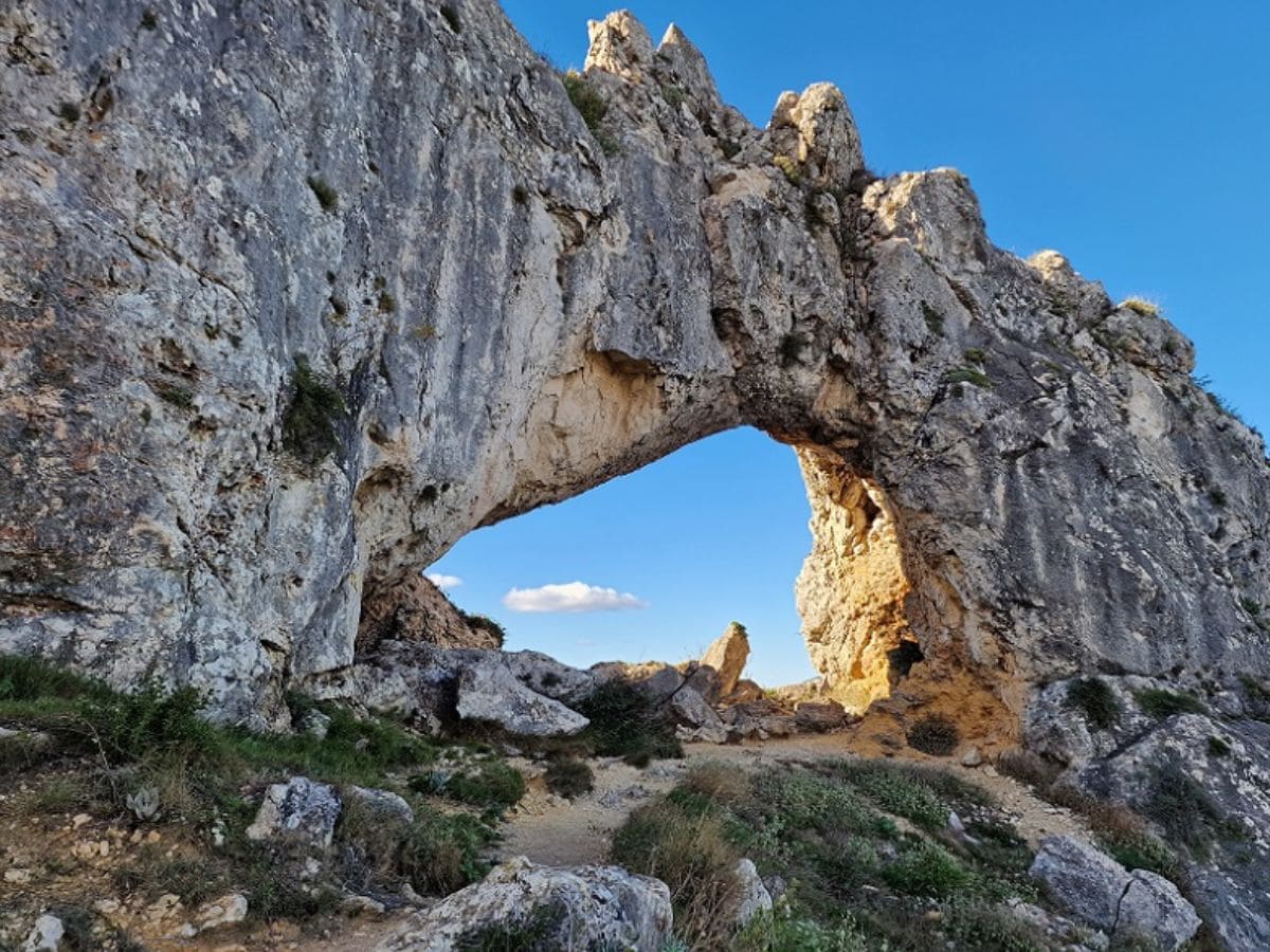 la ruta de la penya forada